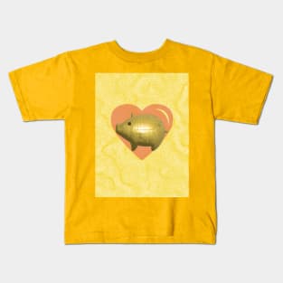 Golden piggie Kids T-Shirt